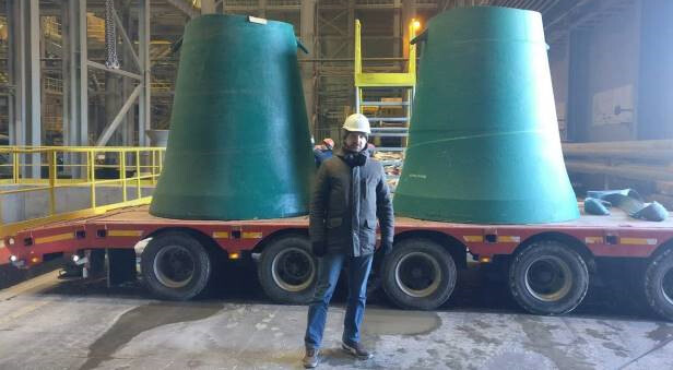 Восстановление моделей комплектующих камнедробильного оборудования по сканам — изображение 1